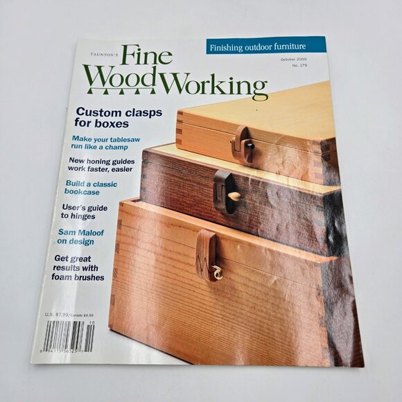 Tauton’s Fine Woodworking Magazine Lot February June August October December 200 - Picture 6 of 11